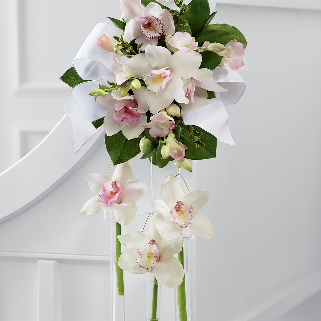Perfect Entrance Pew Arrangement – Coleman Brothers Flowers Inc, Richmond VA