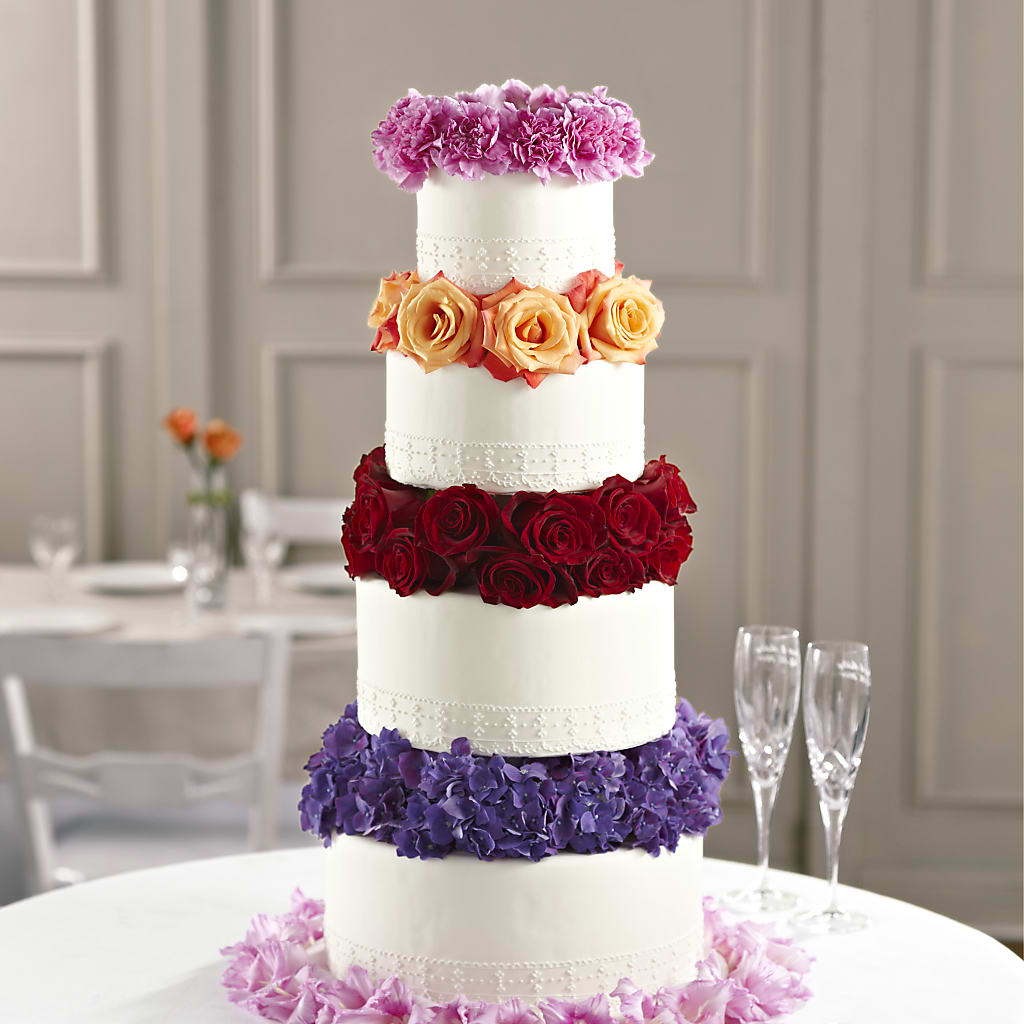 Infinite Love Cake Décor – Coleman Brothers Flowers Inc, Richmond VA