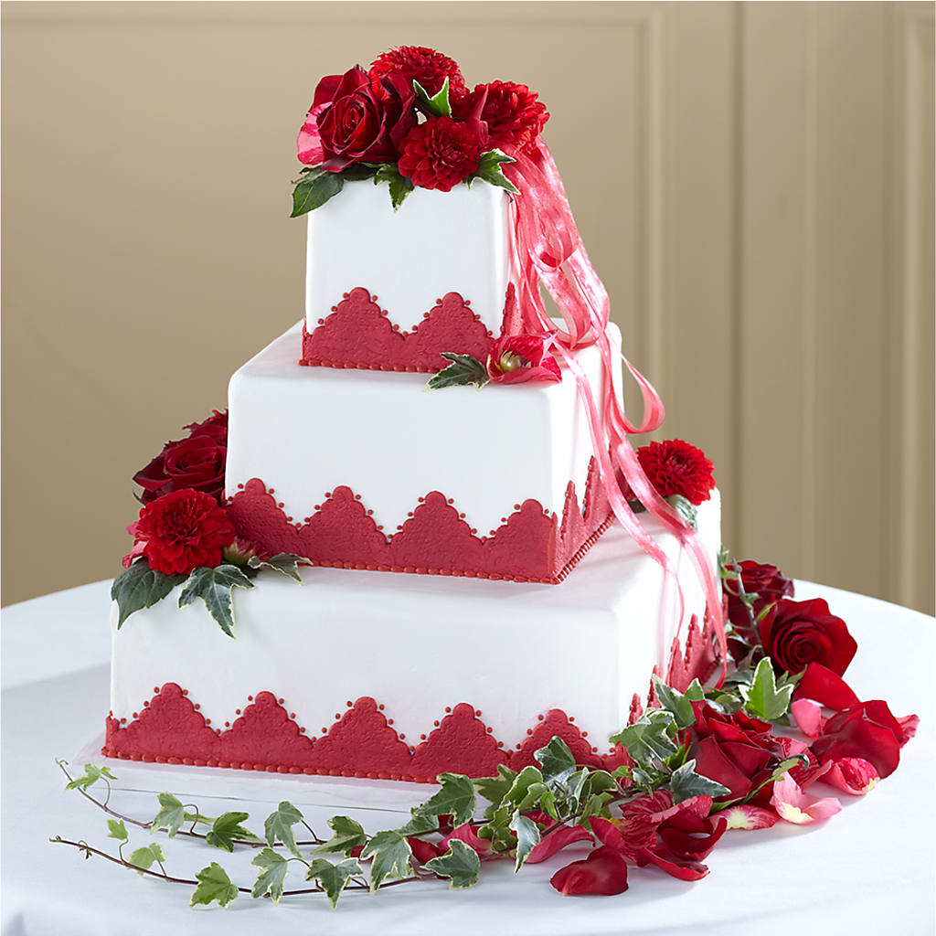 Forever Happiness Cake Decor – Coleman Brothers Flowers Inc, Richmond VA