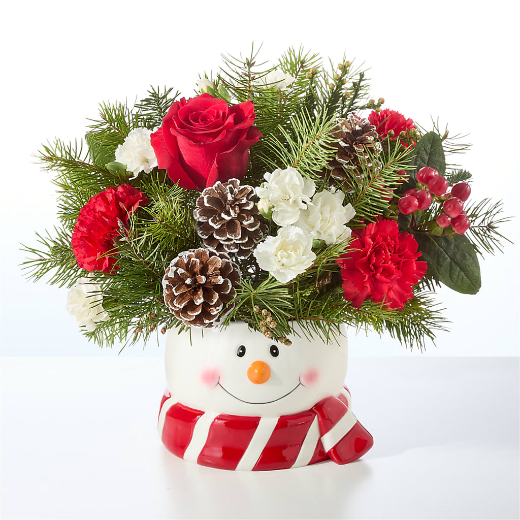 Jolly Snowman Bouquet –  Coleman Brothers Flowers Inc, Richmond VA