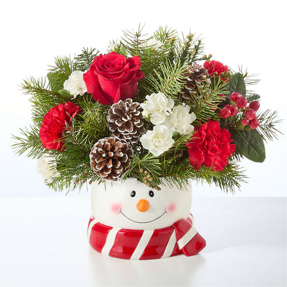 Jolly Snowman Bouquet –  Coleman Brothers Flowers Inc, Richmond VA