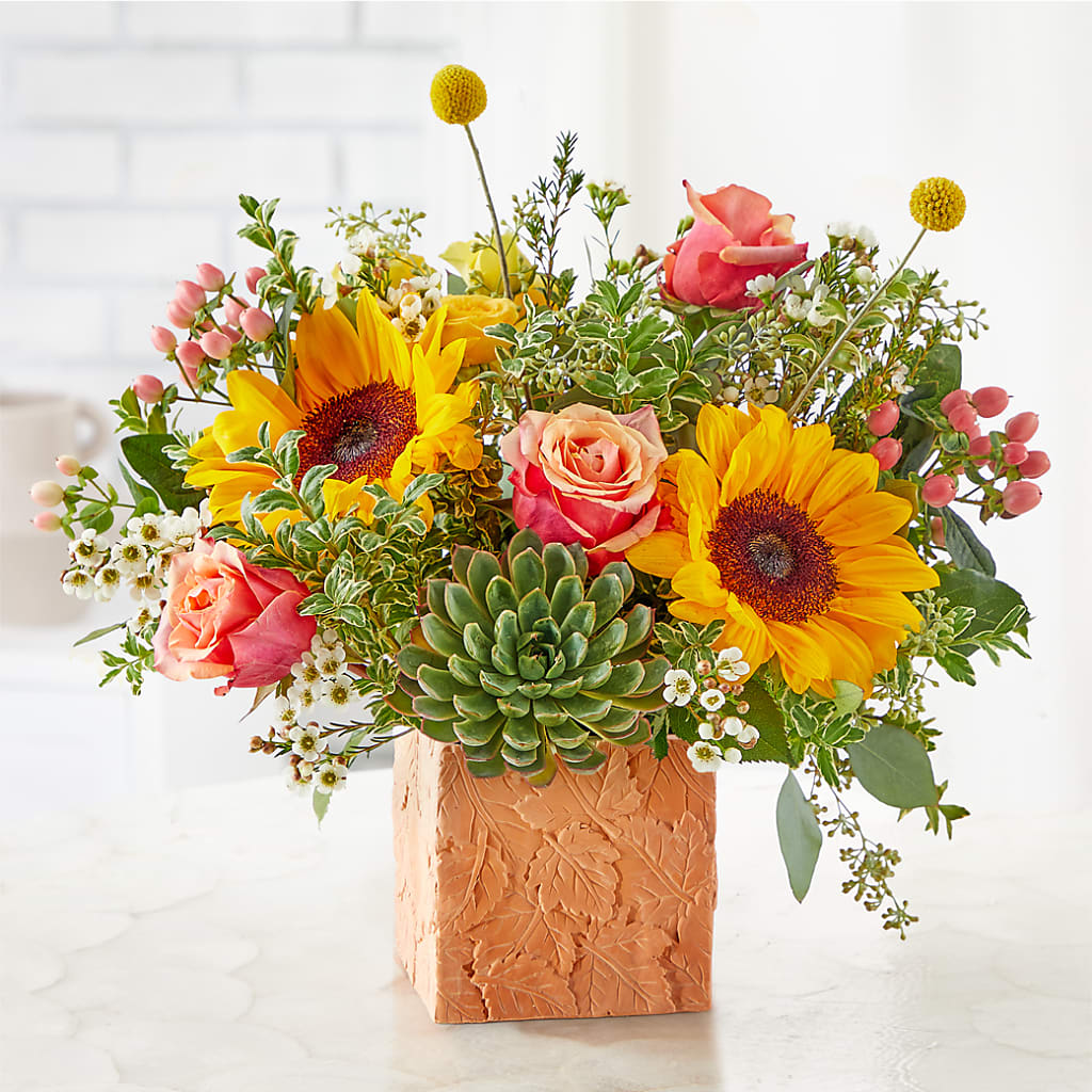 Sunflower Season Bouquet –  Coleman Brothers Flowers Inc, Richmond VA