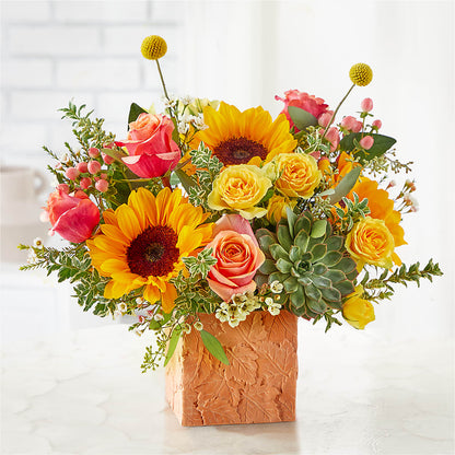 Sunflower Season Bouquet –  Coleman Brothers Flowers Inc, Richmond VA
