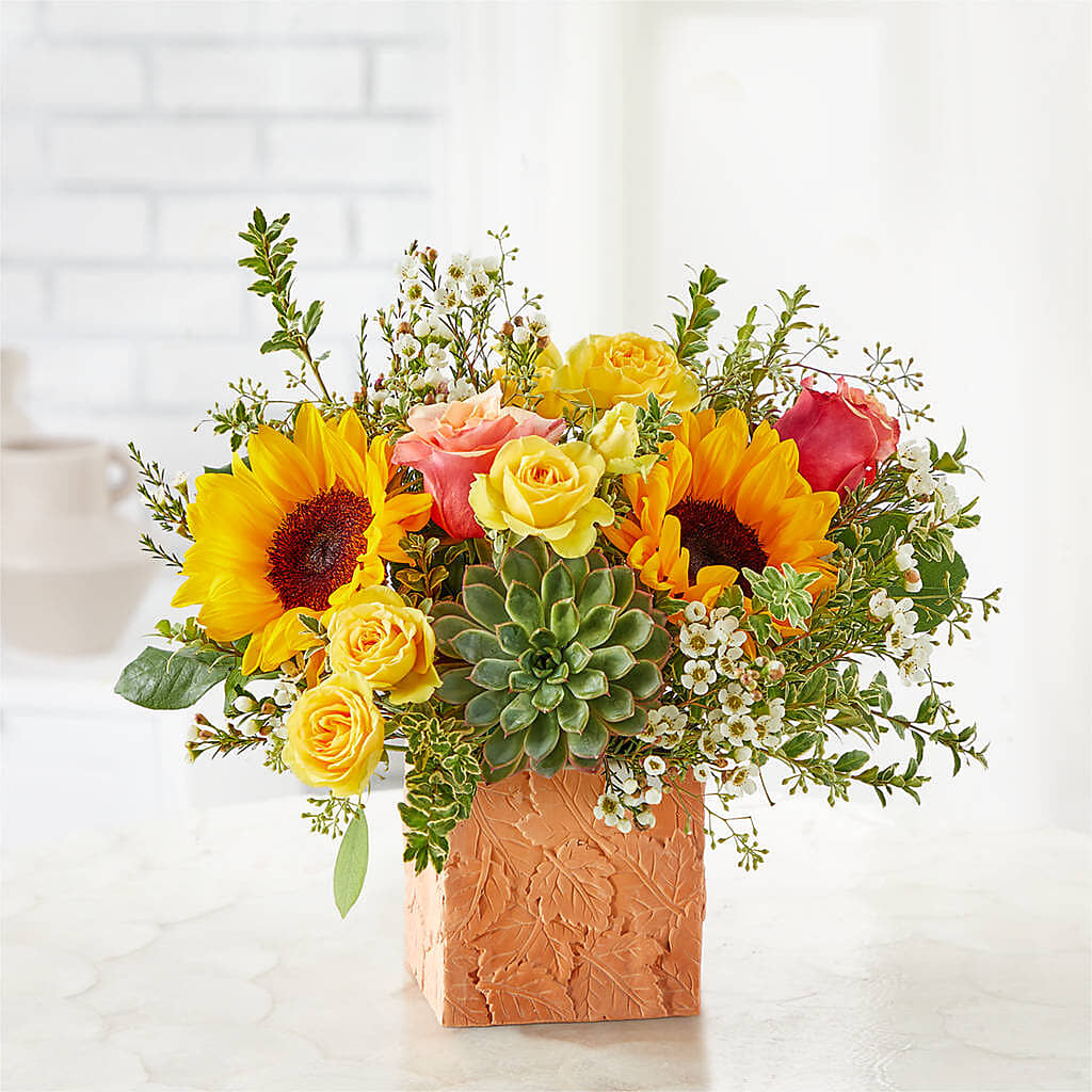 Sunflower Season Bouquet –  Coleman Brothers Flowers Inc, Richmond VA