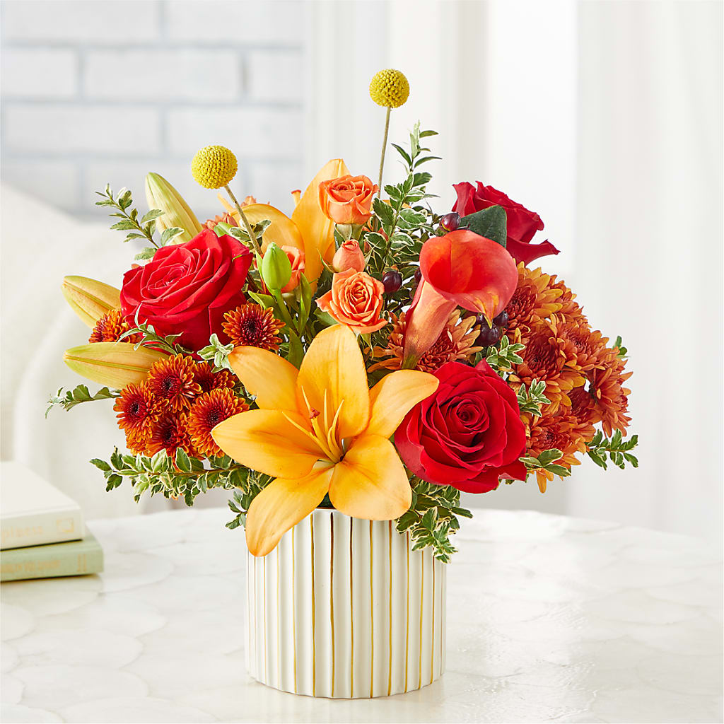 Scarlet Skies Bouquet –  Coleman Brothers Flowers Inc, Richmond VA