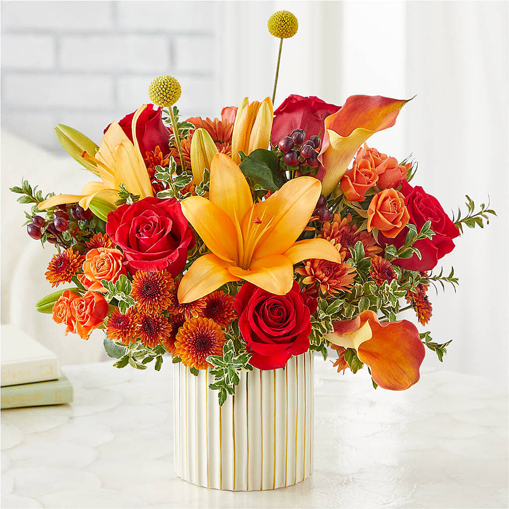 Scarlet Skies Bouquet –  Coleman Brothers Flowers Inc, Richmond VA