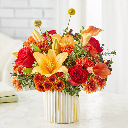 Scarlet Skies Bouquet –  Coleman Brothers Flowers Inc, Richmond VA