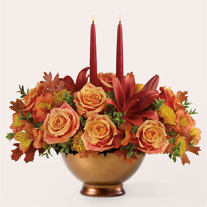Harvest Table Centerpiece –  Coleman Brothers Flowers Inc, Richmond VA
