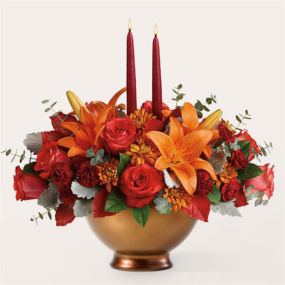 Fruits of Fall Centerpiece –  Coleman Brothers Flowers Inc, Richmond VA