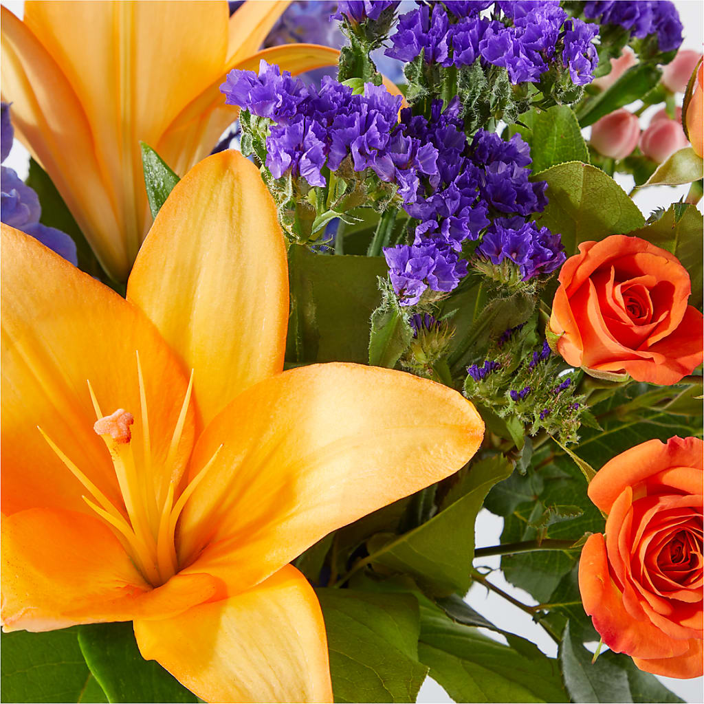 Radiant Citrus Bouquet –  Coleman Brothers Flowers Inc, Richmond VA