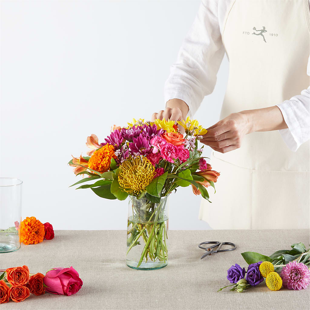 Feast of Color – A Florist Original –  Coleman Brothers Flowers Inc, Richmond VA