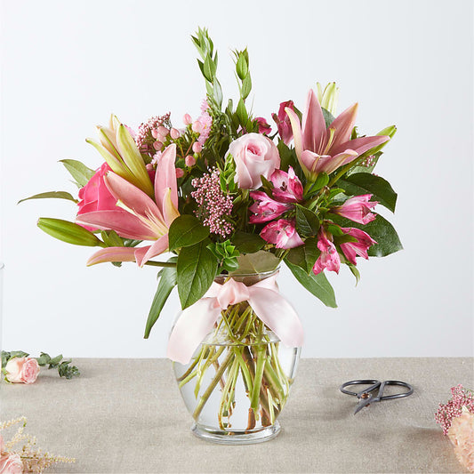 Pink Ribbon - A Florist Original –  Coleman Brothers Flowers Inc, Richmond VA