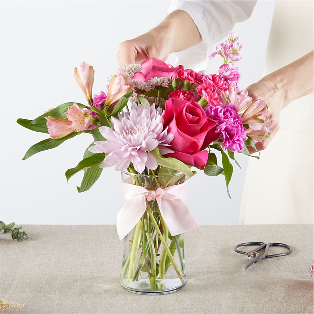 Pink Ribbon - A Florist Original –  Coleman Brothers Flowers Inc, Richmond VA