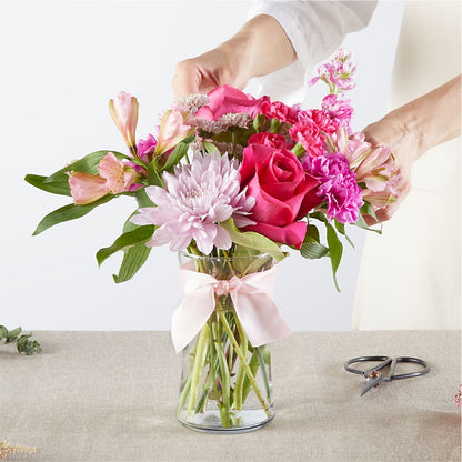 Pink Ribbon - A Florist Original –  Coleman Brothers Flowers Inc, Richmond VA