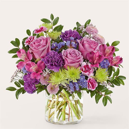 Glass Half Full Bouquet –  Coleman Brothers Flowers Inc, Richmond VA