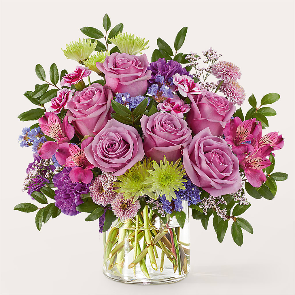 Glass Half Full Bouquet –  Coleman Brothers Flowers Inc, Richmond VA