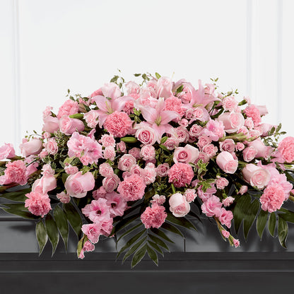 Garden of Comfort Casket Spray (Standard) –  Coleman Brothers Flowers Inc, Richmond VA