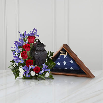 Patriotic Tribute Arrangement –  Coleman Brothers Flowers Inc, Richmond VA
