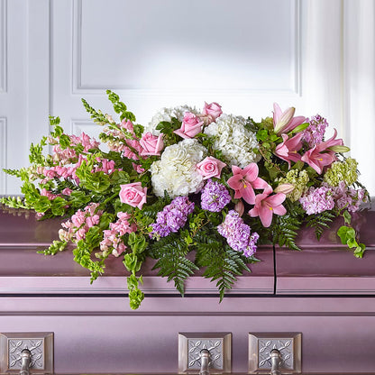 Life's Gratitude Casket Spray –  Coleman Brothers Flowers Inc, Richmond VA
