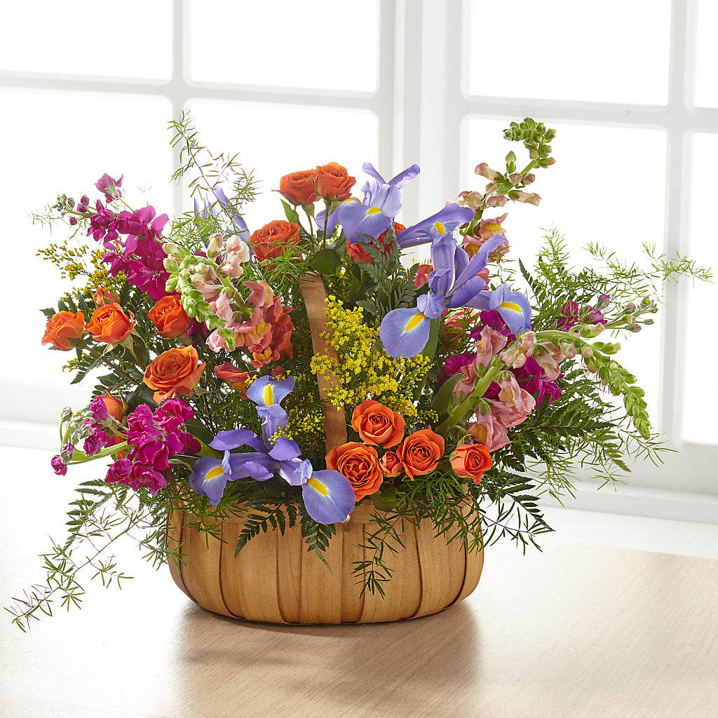 Garden of Life Basket –  Coleman Brothers Flowers Inc, Richmond VA