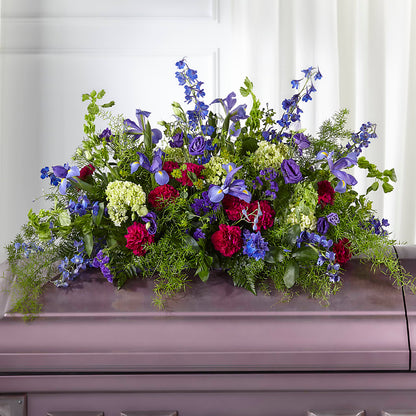Always Treasured Casket Spray –  Coleman Brothers Flowers Inc, Richmond VA