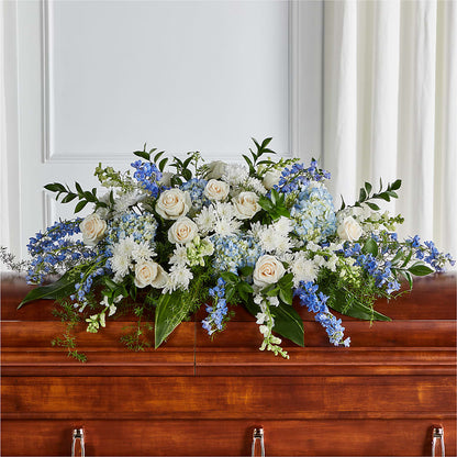 Timeless Essence Casket Spray –  Coleman Brothers Flowers Inc, Richmond VA