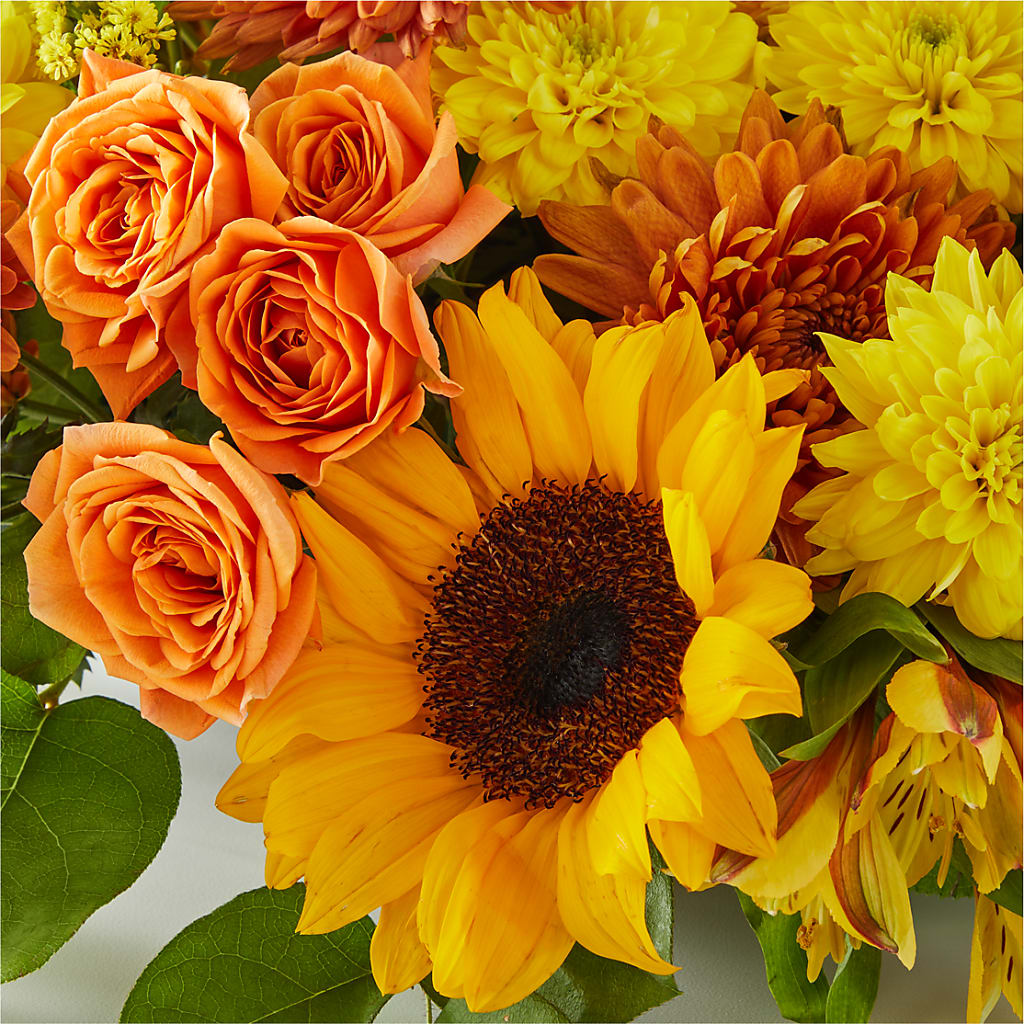 Autumn Harmony Centerpiece –  Coleman Brothers Flowers Inc, Richmond VA