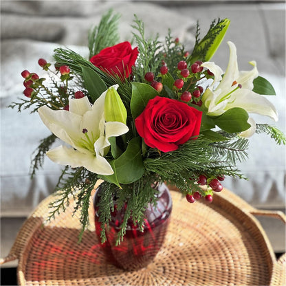 Evergreen Delight Bouquet –  Coleman Brothers Flowers Inc, Richmond VA