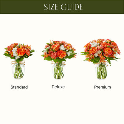 Apricot Glow Bouquet –  Coleman Brothers Flowers Inc, Richmond VA