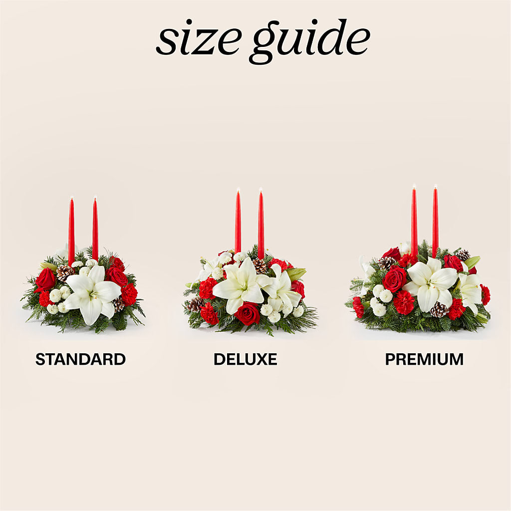 Seasonal Festivities Centerpiece –  Coleman Brothers Flowers Inc, Richmond VA