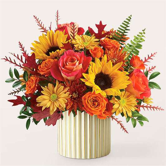 Fall Campfire Bouquet –  Coleman Brothers Flowers Inc, Richmond VA