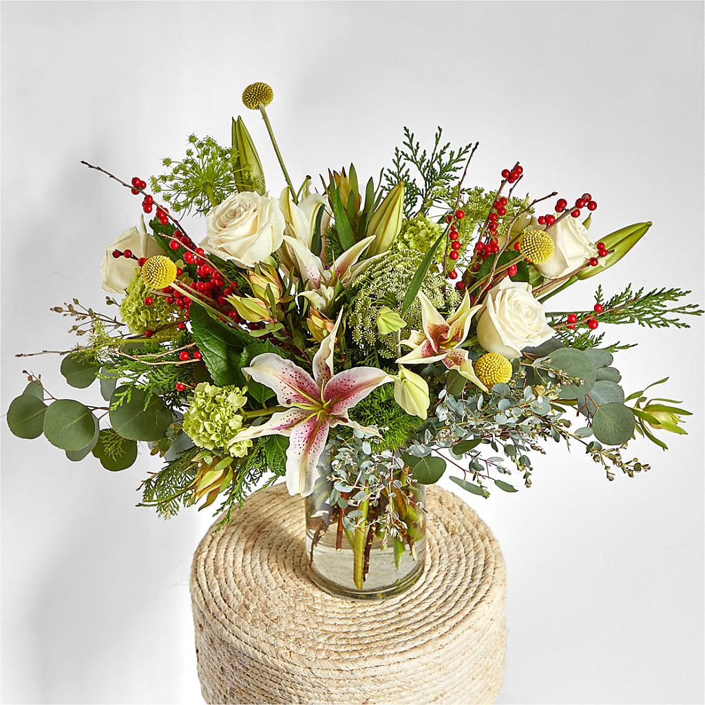 Berry & Bright Bouquet –  Coleman Brothers Flowers Inc, Richmond VA