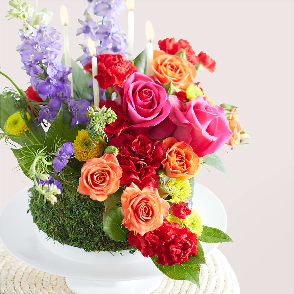 Best Year Yet Floral Cake –  Coleman Brothers Flowers Inc, Richmond VA