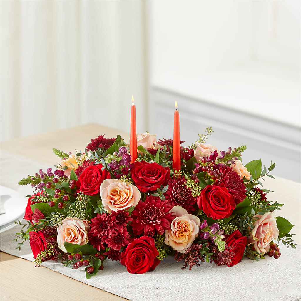 Most Thankful Centerpiece –  Coleman Brothers Flowers Inc, Richmond VA