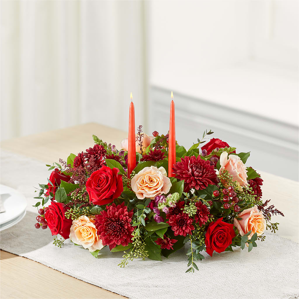 Most Thankful Centerpiece –  Coleman Brothers Flowers Inc, Richmond VA