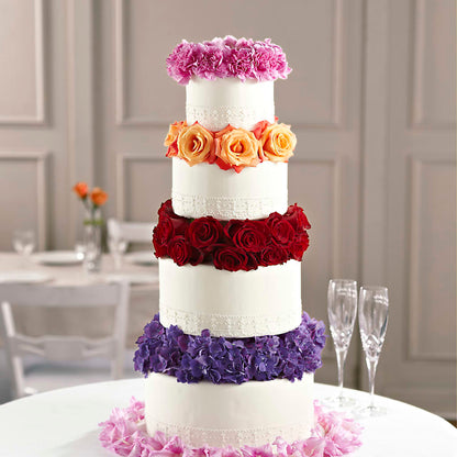 Infinite Love Cake Décor –  Coleman Brothers Flowers Inc, Richmond VA