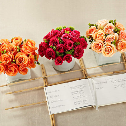 Dawn Rose Centerpiece –  Coleman Brothers Flowers Inc, Richmond VA